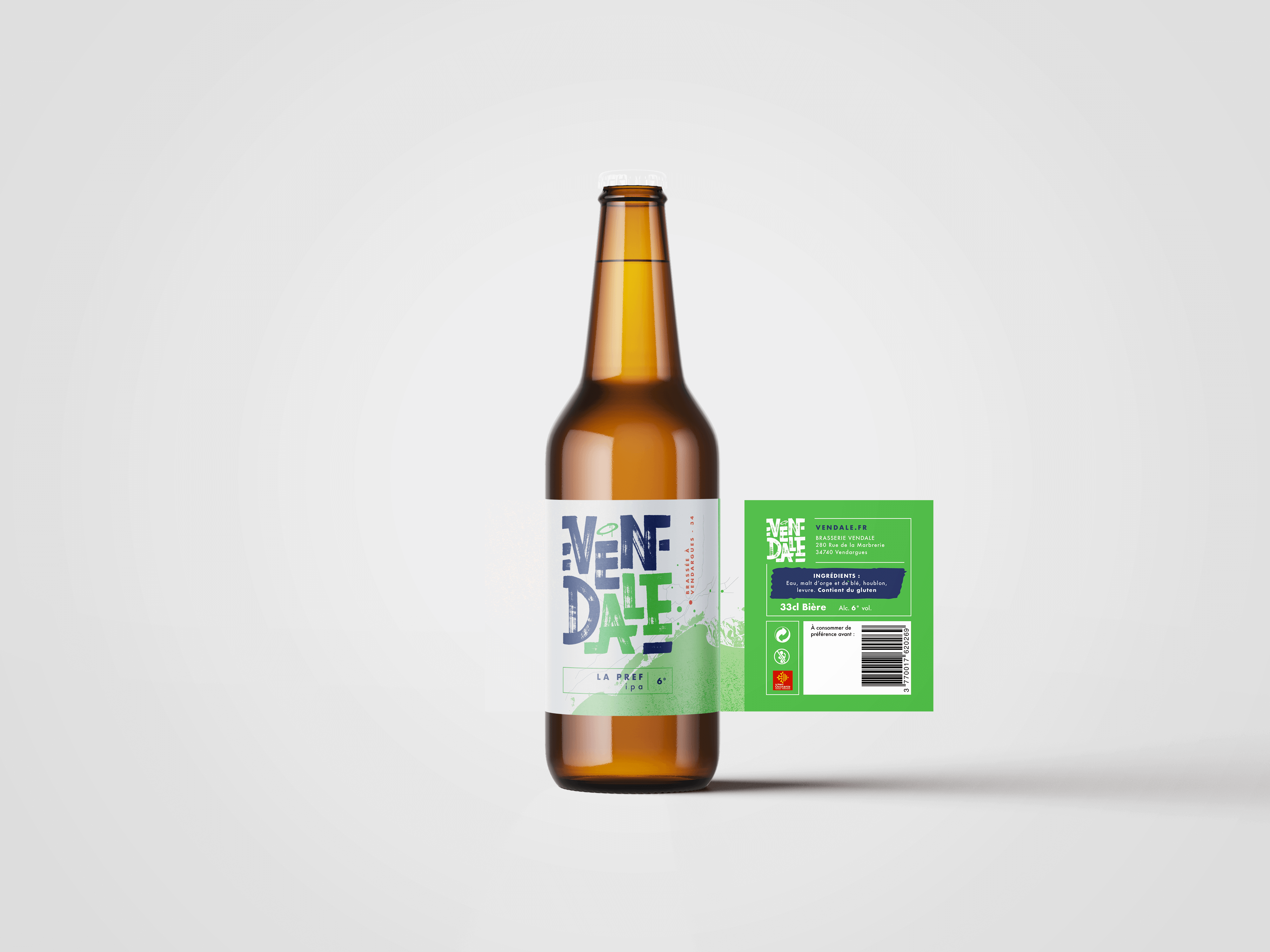 Bouteille vendale la pref